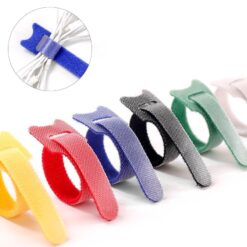 10 Sợi Băng Gai Nhiều Màu - Dính 2 Mặt Cuốn Cáp, Bó Cáp, Làm Gọn Dây Sạc, Dây Cáp, Dây Tai Nghe, TakyShop 5678 5 20211124 060630244 iOS